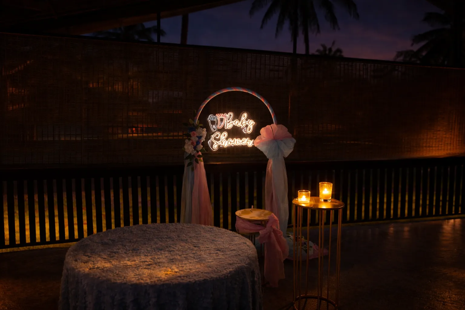 Lakeside event space at River Queen Shantimogar Puttur for weddings, birthday parties, and celebrations